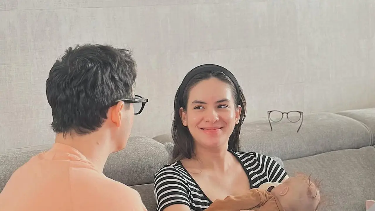 Steffi Zamora saat Mengikuti Kelas New Born dan Menyusui Jelang Melahirkan