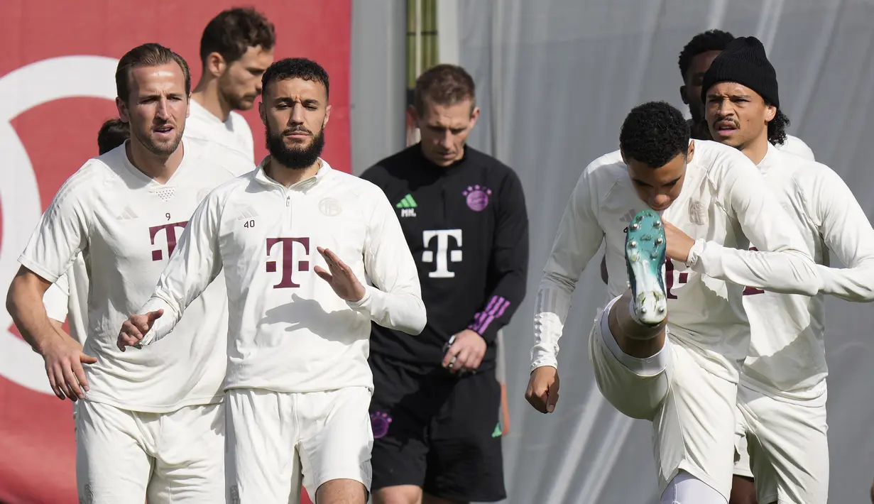 Kini UCL jadi satu-satunya pertaruhan Die Roten bersama pelatih Thomas Tuchel, yang tak ingin mengakhiri musim tanpa gelar. (AP Photo/Matthias Schrader)