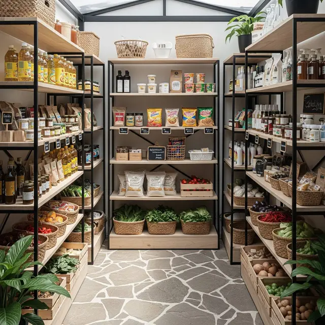 Layout Warung Kelontong Minimalis