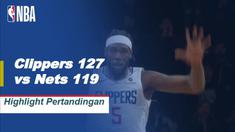 Danilo Galinari mencetak 28 poin, Tobias Harris menambah 27 poin dan delapan rebound ketika Clippers memuncaki Nets, 127-119.