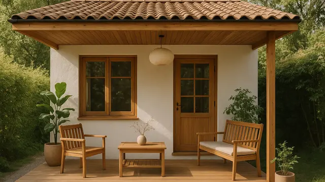 Model Teras Rumah Kecil Unik