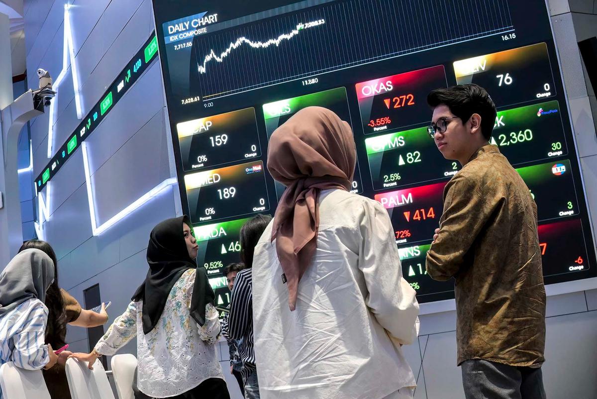 FOTO: IHSG Bangkit 1,12% Usai Guncangan Pergantian Menkeu