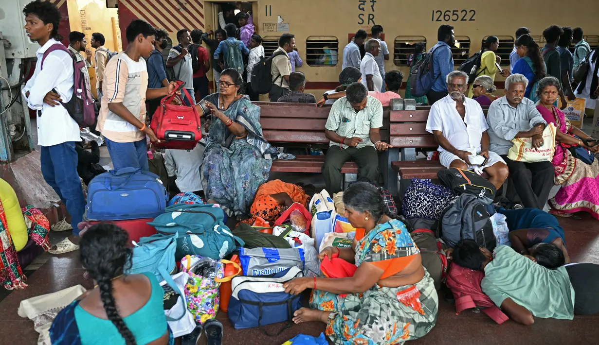 Pemungutan suara akan dilakukan dalam tujuh tahap mulai 19 April hingga 1 Juni 2024. (R. Satish BABU/AFP)