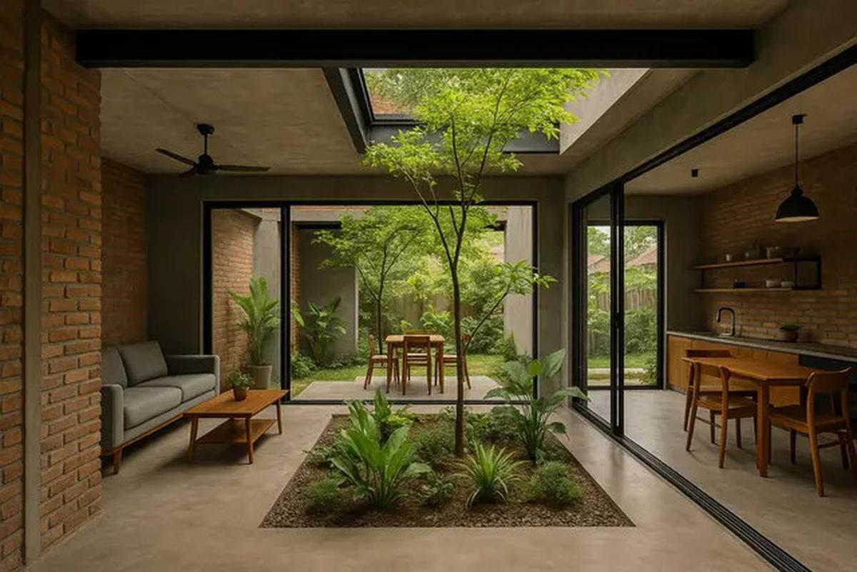7 Model Rumah di Kampung dengan Konsep Open Space, Hunian Cantik dan Nyaman
