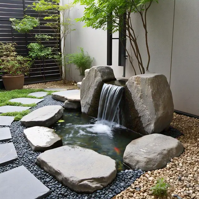 Kolam Air Terjun Mini