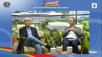 Anggota Komite BPH Migas Basuki Trikora Putra dan Anggota Komite BPH Migas Eman Salman Arief dalam Podcast Nusantara dengan tema Apa Kabar Program BBM Satu Harga? yang ditayangkan secara streaming, Jumat (27/10/2023).