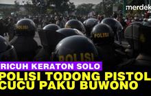 VIDEO: Kronologi Polisi Diduga Todong Pistol Cucu Pakubuwono Saat Ricuh Keraton Solo