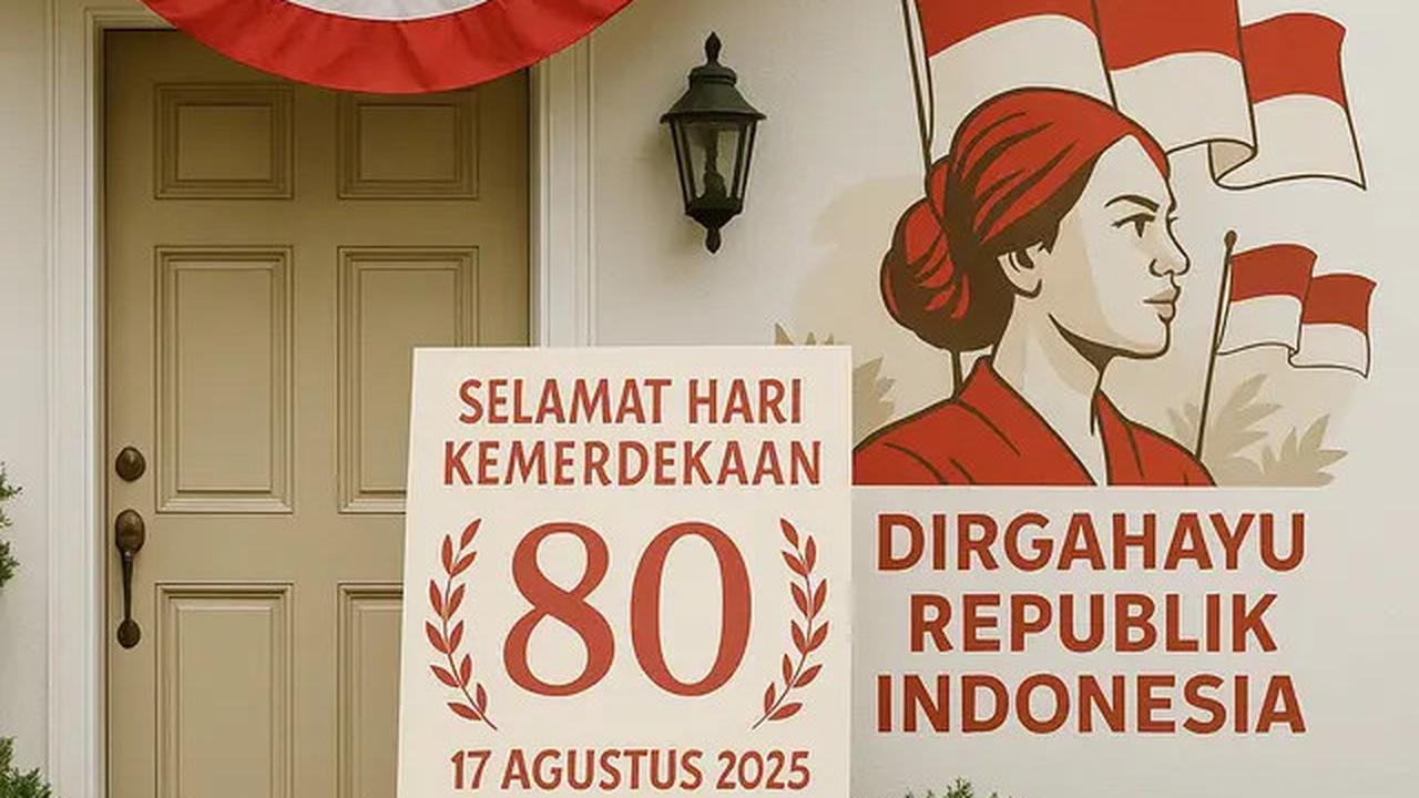 7 Contoh Dekorasi Depan Rumah untuk 17 Agustus 2025 yang Murah dan Bagus