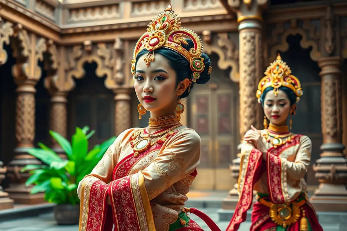 ciri ciri tari tradisional