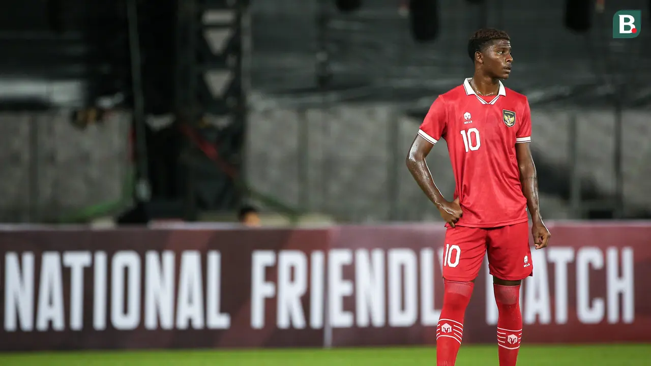 Foto: Aksi Hugo Samir yang Bikin Shin Tae-yong Kepincut pada Laga Uji Coba Timnas Indonesia, Digadang Bisa Tampil di Piala Dunia U-20?