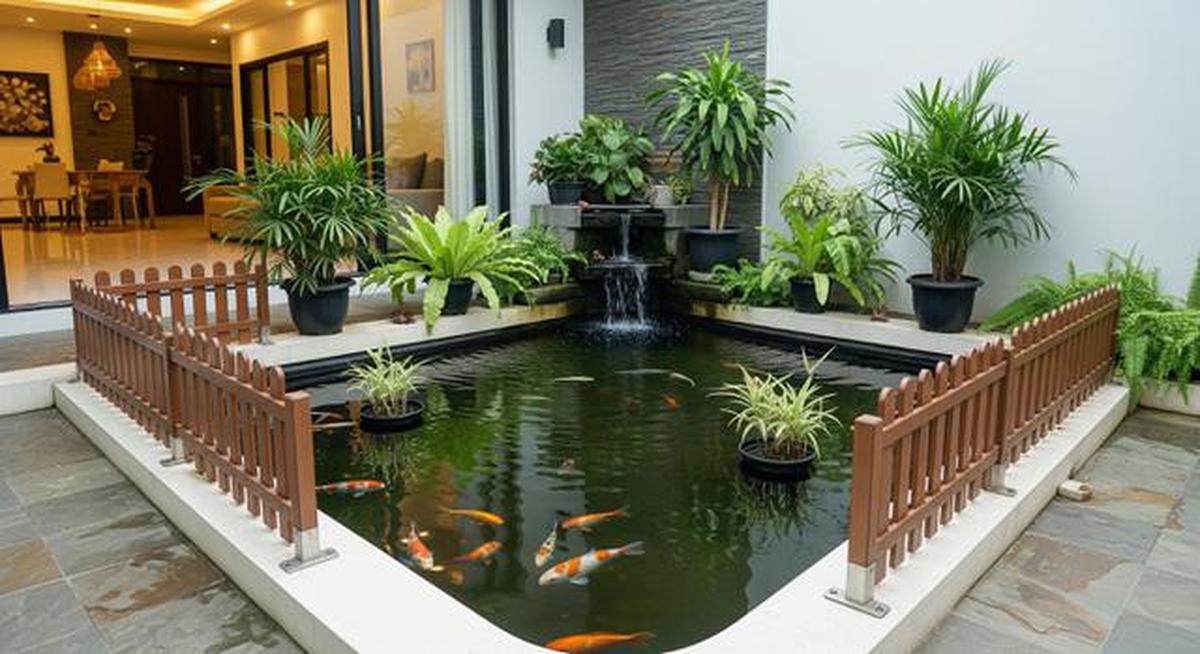 7 Model Kolam Ikan Dangkal yang Aman untuk Anak-anak dan Tetap Estetik