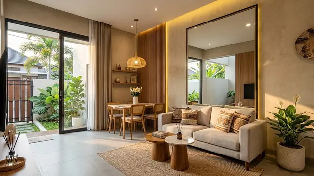 Cara Membuat Rumah Kecil Terlihat Mahal Tanpa Banyak Biaya/AI Generated