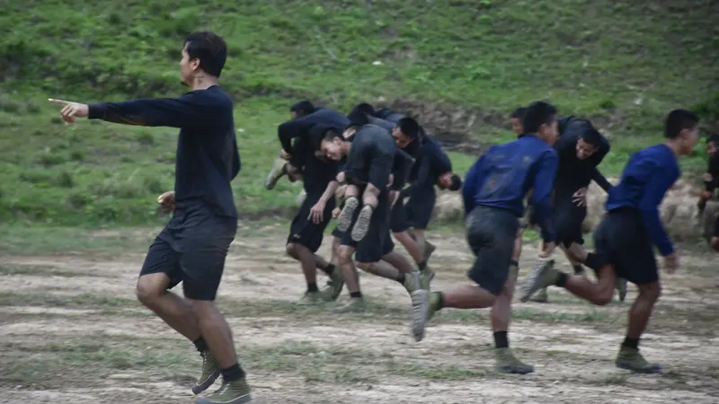 Intip Kelompok Pemberontak Myanmar Latihan Militer