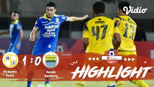 Barito Putera FC VS Persib Bandung  Full Highlight | Shopee Liga 1