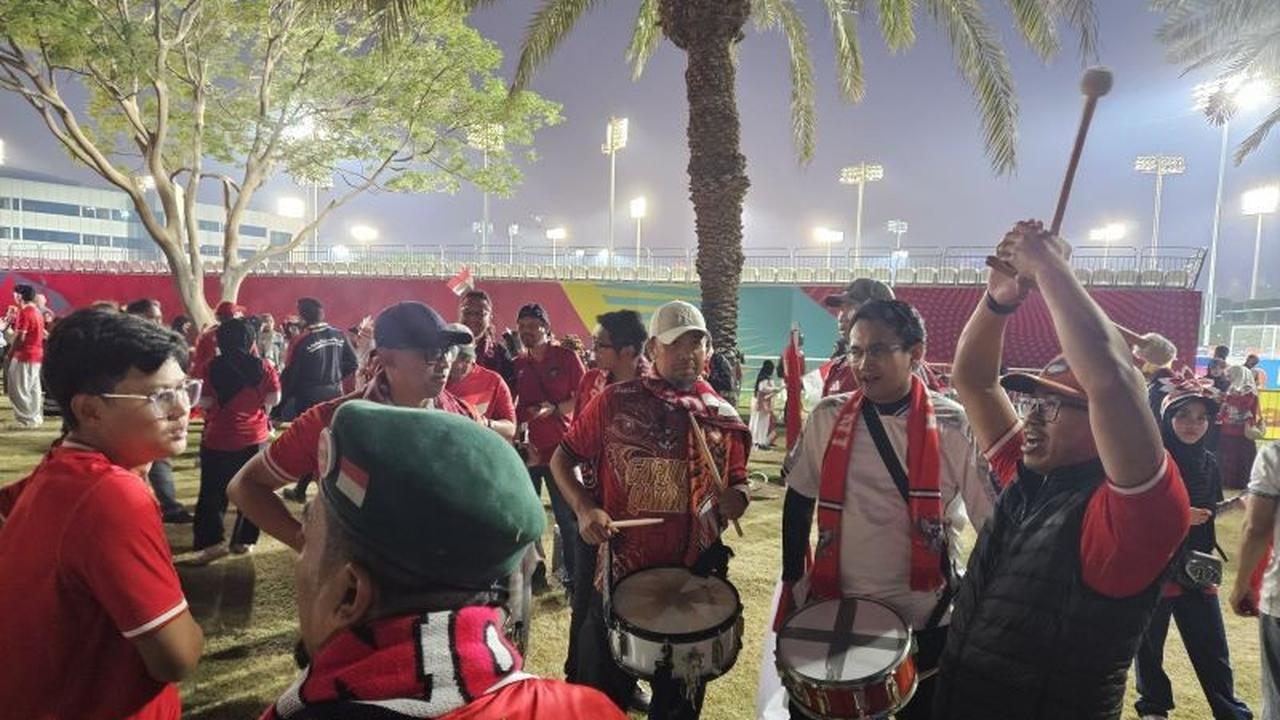 Meski Hanya di Lapangan Latihan, Dukungan Suporter Timnas U17 di Qatar Tetap Membludak Jelang Laga Kontra Zambia