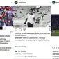 Ucapan belasungkawa dari pelatih Timnas Indonesia, Luis Milla dan dua kiper skuat Garuda. (Instagram)