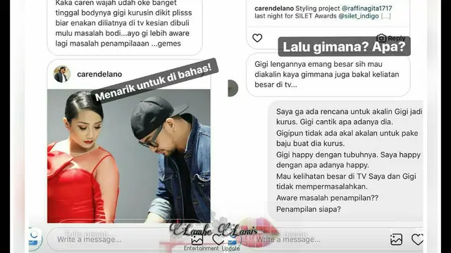 [Bintang] Nagita Slavina - Caren Delano