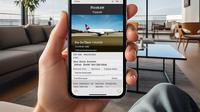e-Tiket pesawat. (Liputan6.com/MetaAi)