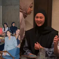 Paula Verhoeven tampil fresh tanpa makeup saat kumpul bareng Geng Cendol (@mrsayudewi @paulaverhoeven)
