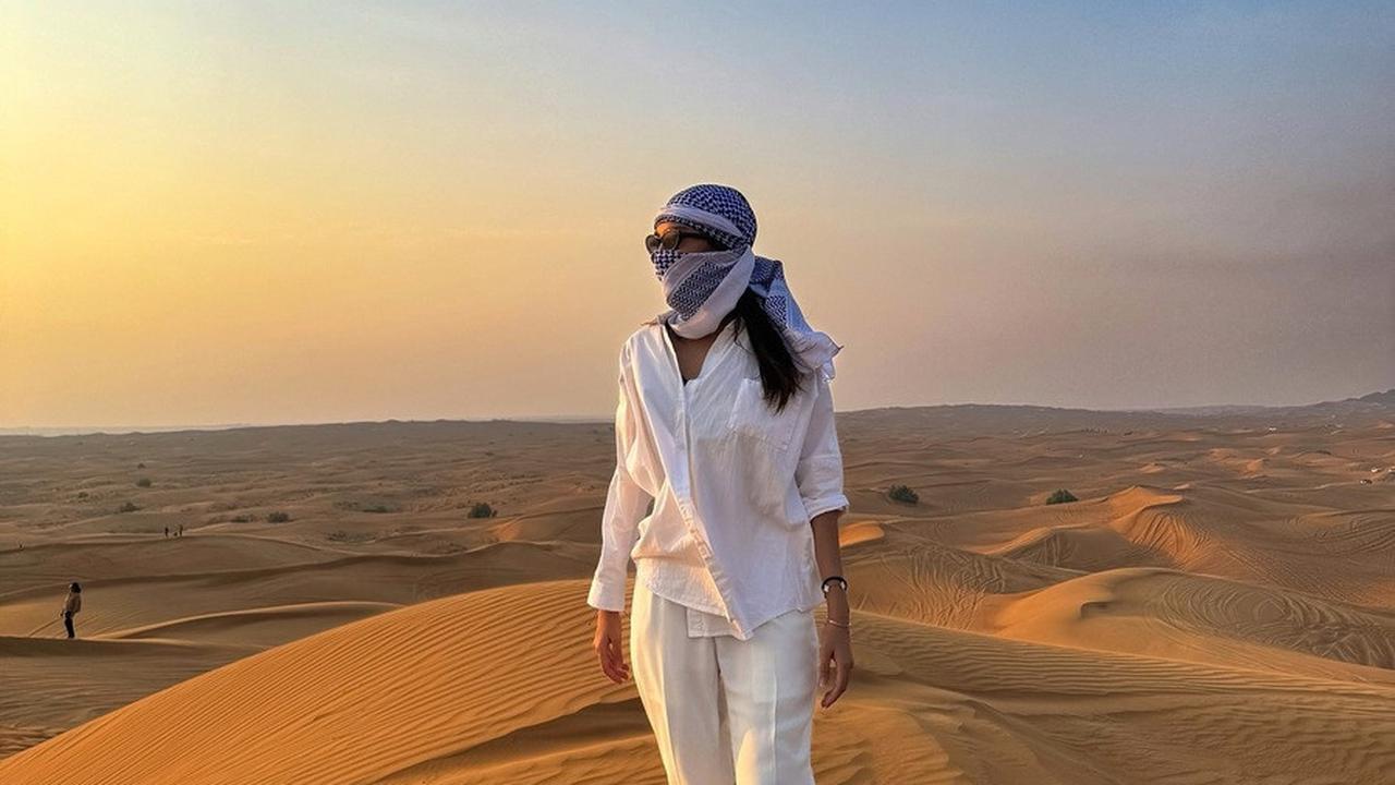 Menikmati Keindahan Sunset di Dubai Safari