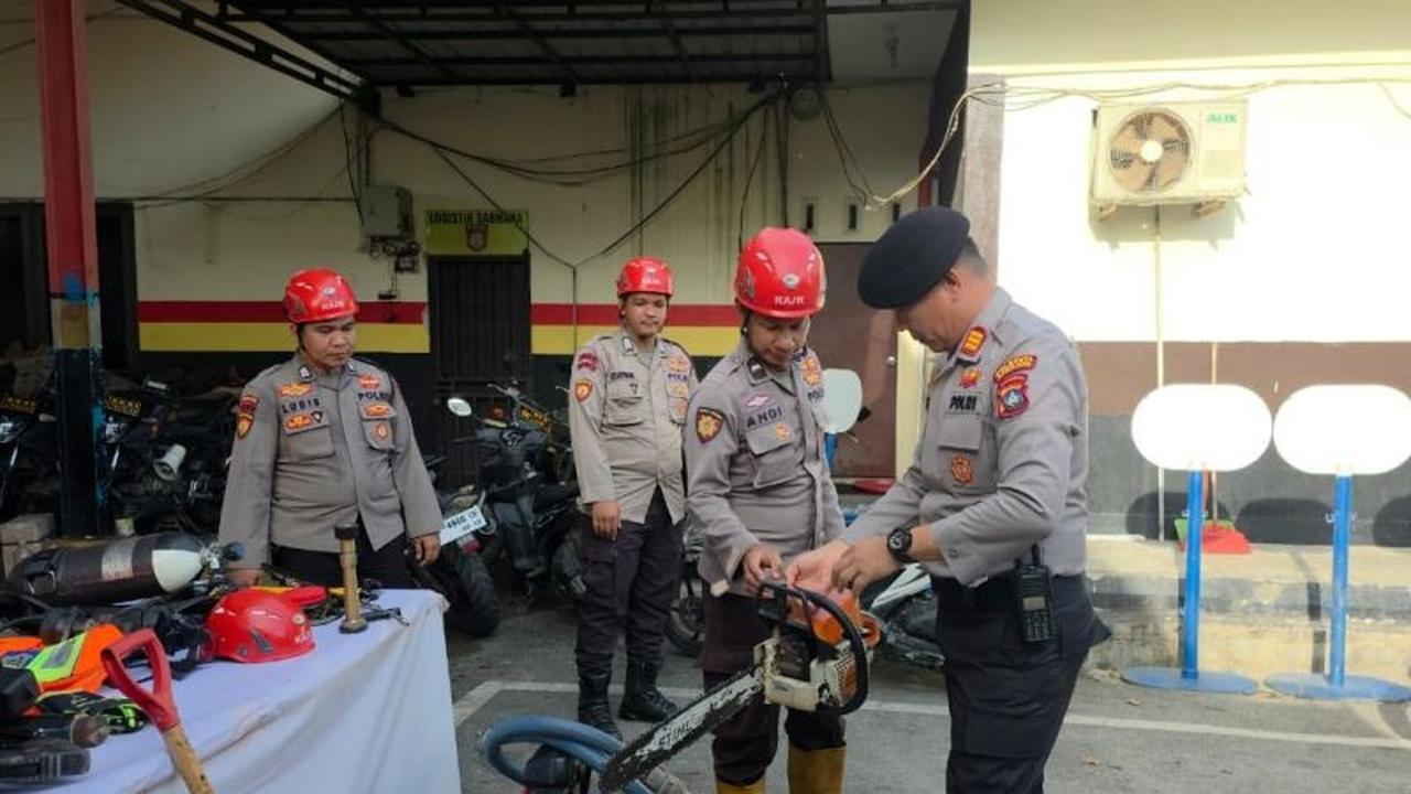 Siaga Bencana, Polresta Barelang Cek Kesiapan SAR: Puluhan Alat Khusus Disiapkan Hadapi Musim Hujan