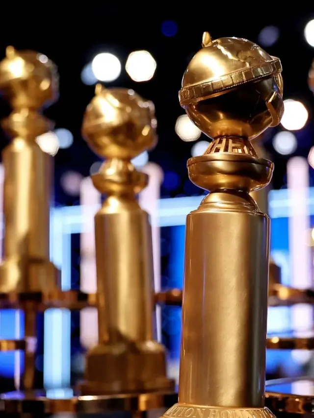 Piala Golden Globe Awards. (Foto: Dok. Instagram terverifikasi @goldenglobes)