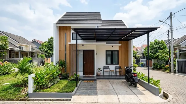 8 Desain Kanopi Teras Rumah Sempit agar Tetap Lega dan Stylish, Cocok untuk Rumah Mungil