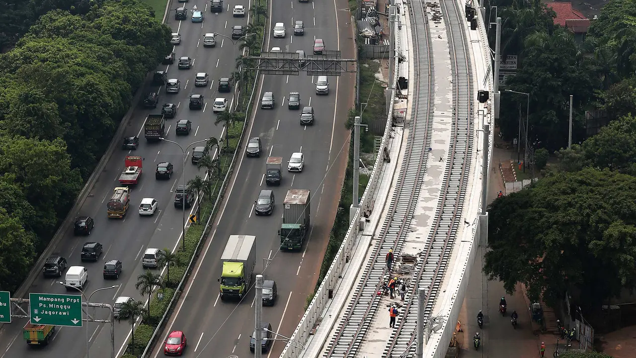 Ilustrasi jalan tol