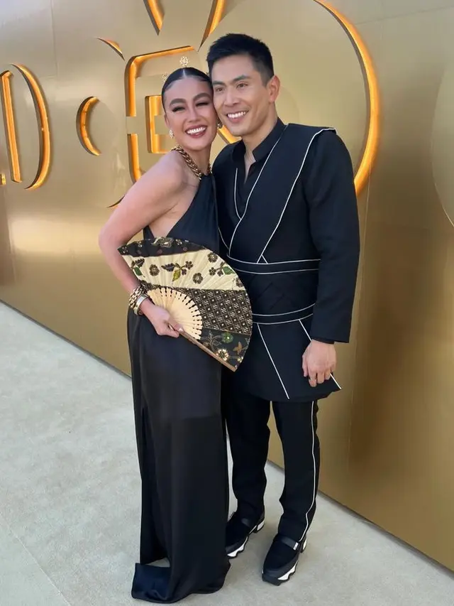 Agnez Mo Hadir di Penghargaan Internasional Gold Gala 2024. [@agnezmo]