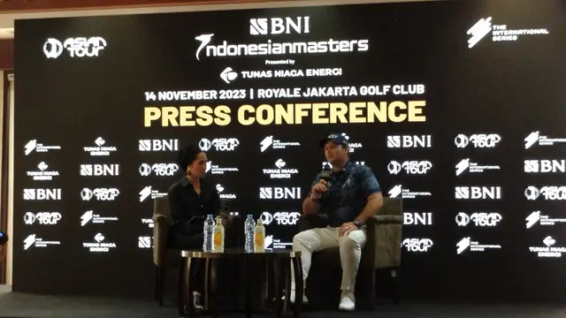 Konferensi Pers Patrick Reed