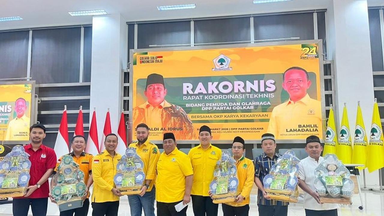 DPP Golkar Minta Kader Muda Data Bakal Caleg Potensial untuk Pemilu 2029