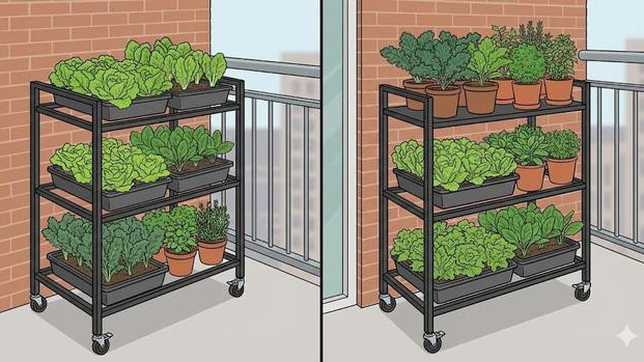 11 Desain Kebun Sayur di Rumah yang Gampang Dipindah-pindah, Praktis dan Modern