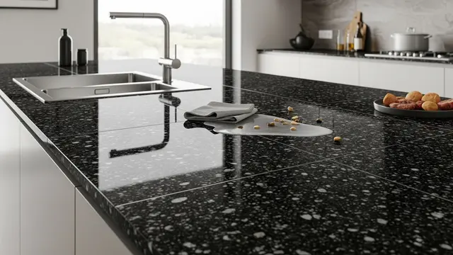 Jenis Keramik Dapur yang Mudah Dibersihkan/Gemini AI