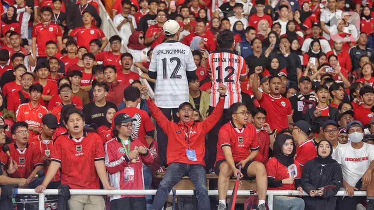 Dukung Timnas Indonesia, Puluhan Ribu Suporter Padati SUGBK