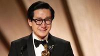 Ke Huy Quan memenangkan Aktor Pendukung Terbaik di Oscar 2023. (ABC)