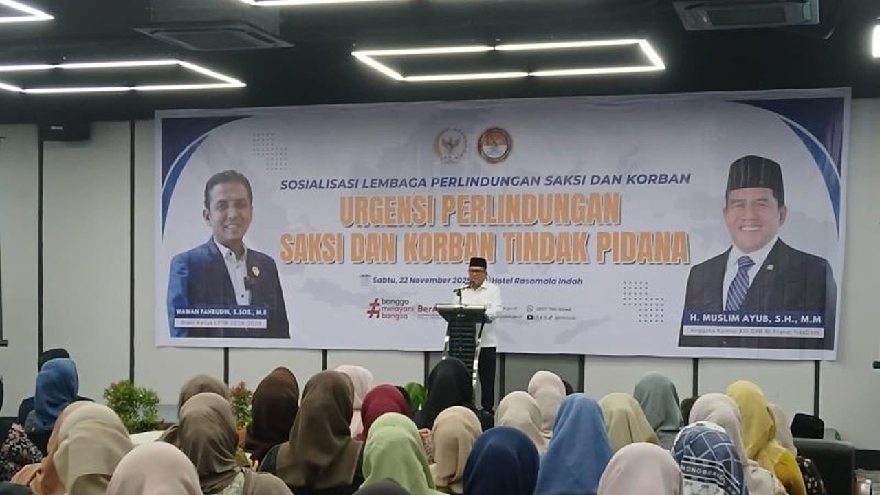 Anggota DPR Desak Pembentukan Kantor Perwakilan LPSK Aceh untuk Akses Perlindungan Lebih Mudah