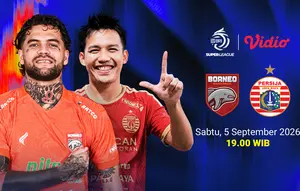 Live Streaming Borneo FC vs Persija - BRI Super League 2026/27: Big Match di Pekan Pertama di Vidio