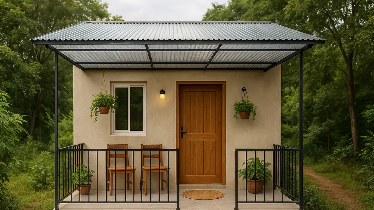 9 Inspirasi Rumah Kecil dengan Teras Mini, Cocok untuk Hunian di Kampung yang Asri