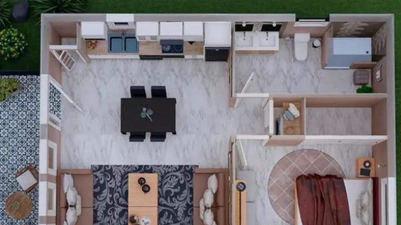 Model Rumah 6x8 Biaya Rp30 Juta, Cocok untuk Gaya Hidup Minimalis