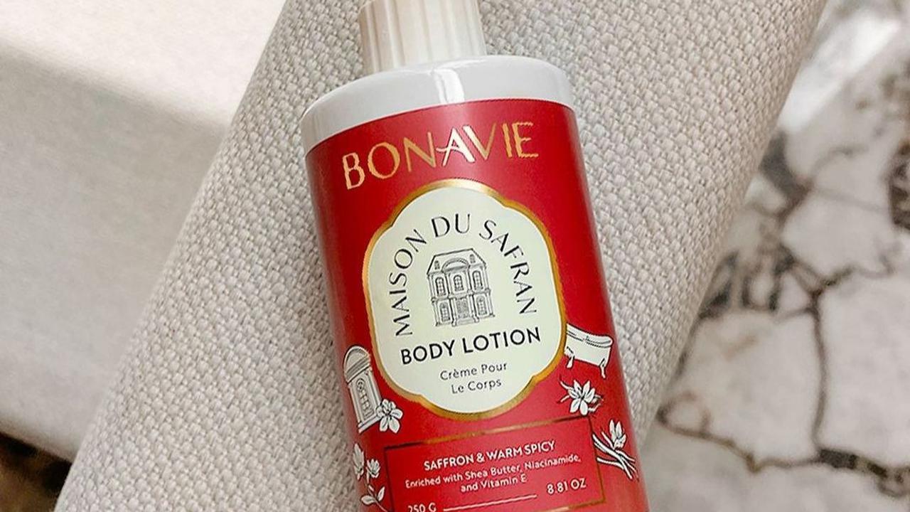 5. BONAVIE Body Lotion Maison du Safran