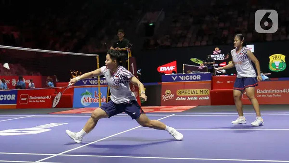 Tampil Kompak, Apriyani Rahayu/Febi Setianingrum Redam Perlawanan Chang Ching Hui/Yang Ching Tun