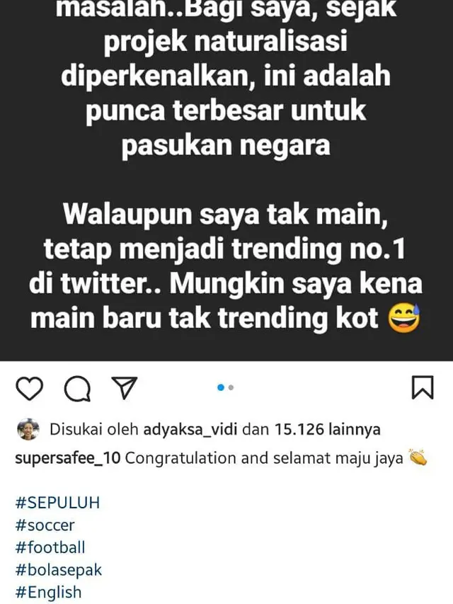 Unggahan Safee Sali