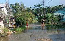 Banjir Deliserdang: 35 Jiwa Mengungsi Akibat Tanggul Jebol di Hamparan Perak