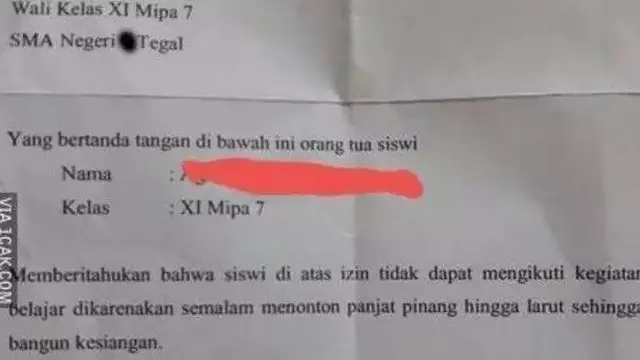 6 Alasan Nyeleneh Murid Terlambat ke Sekolah Ini Bikin Guru Tepuk Jidat