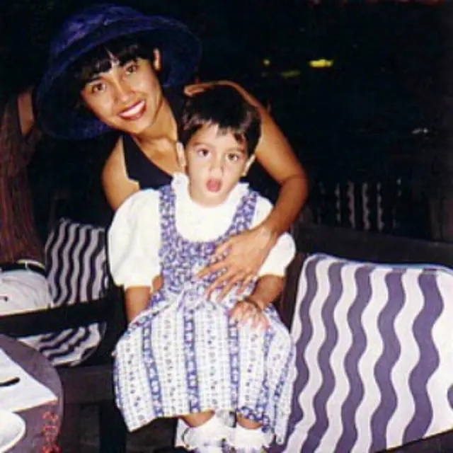 Cinta Laura di masa kecil (Foto:Dokumentasi Pribadi)