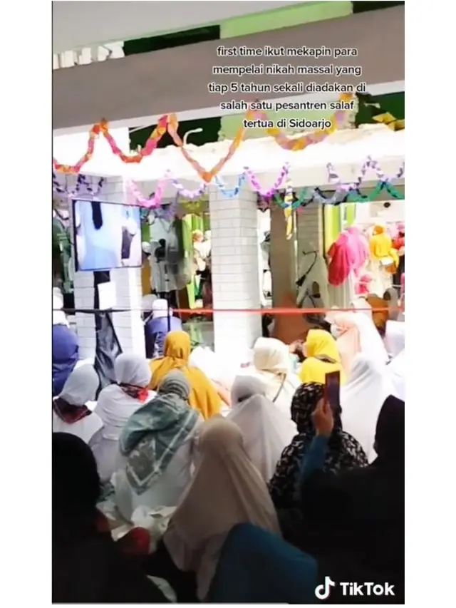 Viral Nikah Massal Unik, Calon Pengantin Tahu Pasangannya 10 Menit Sebelum Akad