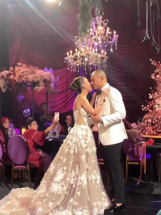 Resepsi pernikahan BCL dan Tiko (Instagram/bcltiko)