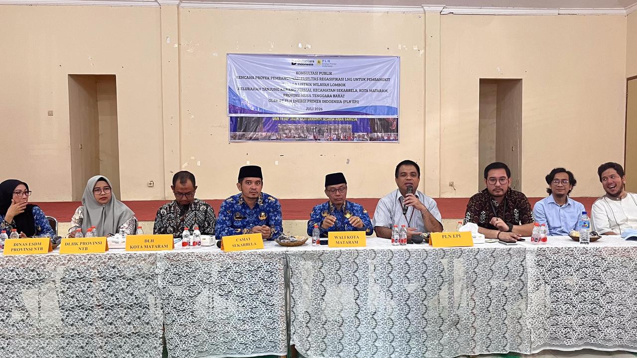 Gelar Konsultasi Publik, PLN EPI Pacu Proyek Energi Bersih di Mataram