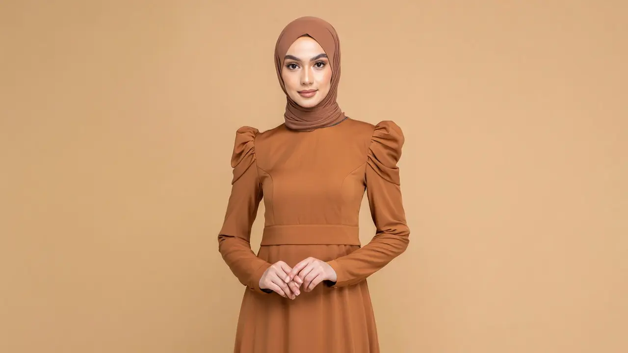 Model Baju Bridesmaid Hijab Terbaru