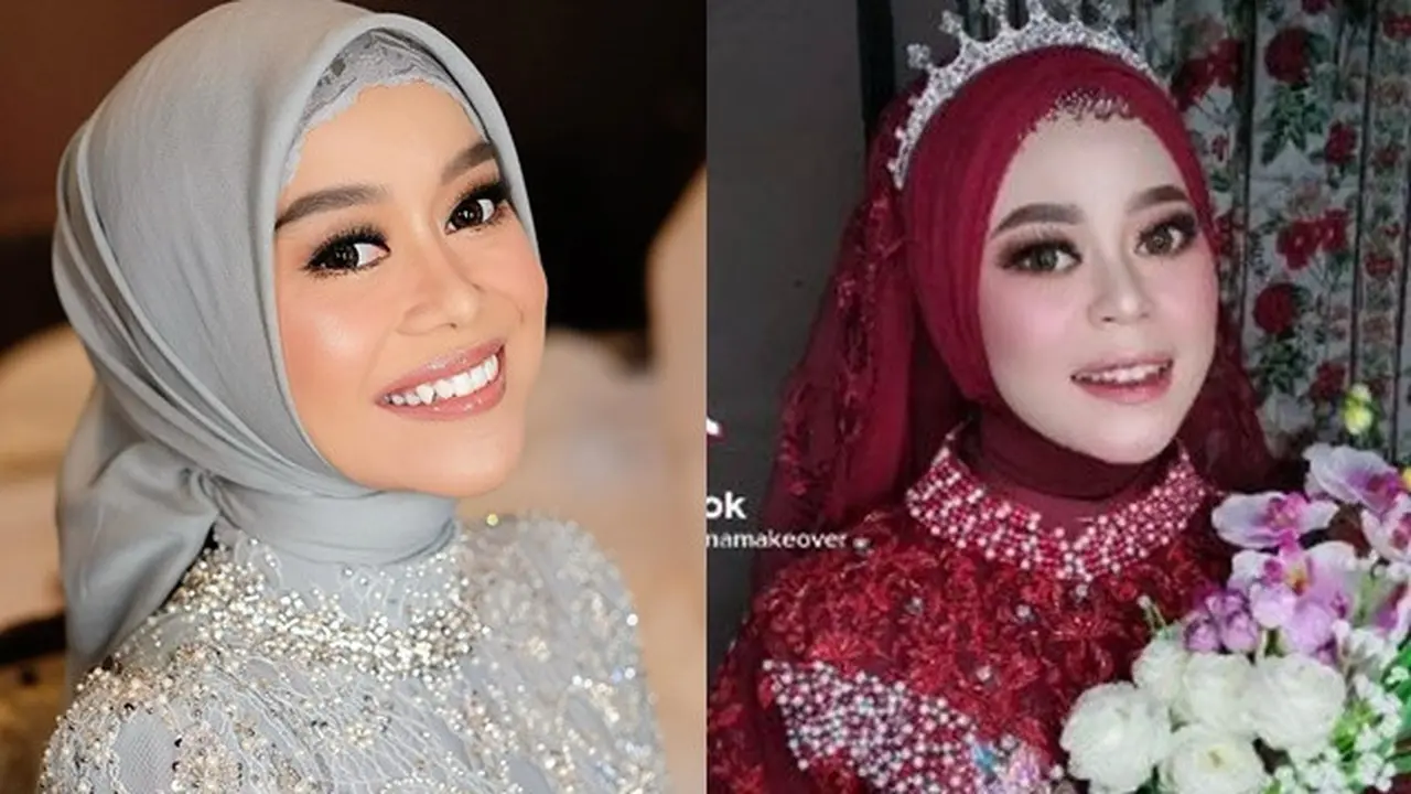 Viral Pengantin Wanita Disebut 'Kembaran' Lesty Kejora, Wajahnya Mirip Banget